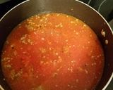 A picture of step 3 of Lasagna Soup.
