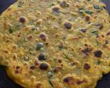 मेथी पालक पराठा (Methi Palak paratha recipe in hindi) रेसिपी चरण 4 फोटो