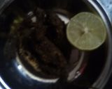 A picture of step 9 of Stuff karela with meethi ki stuff roti and pudina curd (from skimmed milk).