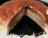 Foto langkah ke 8 dari resep Milo Mille Crepes.