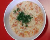 Foto langkah ke 4 dari resep Sop tomat telur.