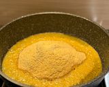 A picture of step 5 of Instant Moong Dal Halwa.
