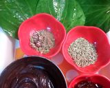 A picture of step 1 of Chocolate paan rolls.