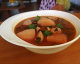 Foto del paso 8 de la receta Sopa de armuelle con carne y patatas