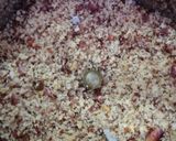 A picture of step 1 of Ground nut sago wade.