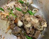 A picture of step 6 of Green Masala Pulao.