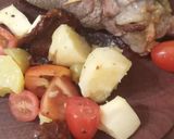 Foto del paso 7 de la receta: Arrolladito de carne con ensalada tibia