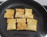 A picture of step 7 of Paneer green peas pockets.