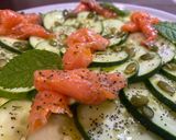 Foto del paso 5 de la receta: Carpaccio de pepino con trucha ahumada