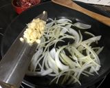 Foto del paso 5 de la receta: Setas ostra con espárragos y jamón