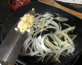 Foto del paso 5 de la receta: Setas ostra con espárragos y jamón