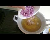 Foto langkah ke 4 dari resep Sambel bawang goreng | Bawang Goreng Pedas | kriuk tahan lama.