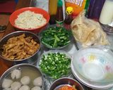 Foto langkah ke 10 dari resep Mie Ayam Bakso Ceker.