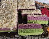 Foto langkah ke 9 dari resep Lapis Taro Pandan Keju.