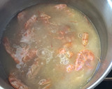 Foto del paso 2 de la receta: Brazo gitano de calabacín con Gambones y bocas de mar
