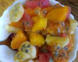 A picture of step 1 of Mixed fruits.