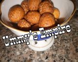 A picture of step 1 of Milk candy balls.
