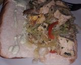 Foto del paso 4 de la receta: Pebetes de pollo reciclado