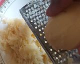 A picture of step 1 of Aloo Cheela.