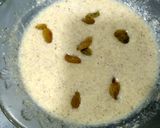A picture of step 3 of Rawa Coconut or Goan Baath Cake.