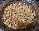 A picture of step 1 of Mall PVR style spicy corn black salt butter masala.