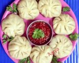 A picture of step 6 of Vegy Steamed Momos.