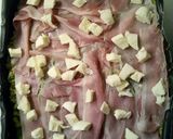 Foto del passaggio 8 della ricetta Mattonella di broccoletti con prosciutto e mozzarella al forno