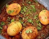 A picture of step 7 of Ambur Hot Dum Egg Biryani.