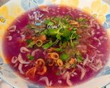 Hình bước làm 3 của món Canh khoai mỡ nấu tép khô thịt xay