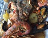 Foto del paso 2 de la receta Trucha salmonada con marisco
