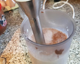 Foto del paso 7 de la receta: Batido de Nocilla y Plátano (con nata montada y queso)