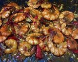 Foto langkah ke 4 dari resep Udang Panggang Pedas Manis Happy Call.