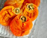 柿子合桃卷 곶감쌈的食譜步驟1照片
