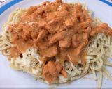 Foto del paso 5 de la receta: Pollo en chipotle con crema
