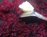 A picture of step 2 of Beetroots bolls.