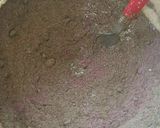 A picture of step 2 of Vickys Christmas Brownies, GF DF EF SF NF.