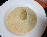Foto del paso 4 de la receta: Croquetas de abadejo y pimiento asado