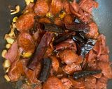 A picture of step 6 of Prawns and Chorizo Pasta.
