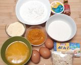 Foto langkah ke 1 dari resep Bolu Labu Kuning.