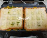 A picture of step 7 of Aloo Masala Sandwich Waffle.