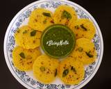 Idli Dhokla recipe step 6 photo