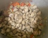 A picture of step 3 of Tasty and healthy chicken curry Japanese style.