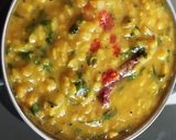 ढाबा स्टाइल डाळ पालक कूकर रेसिपी (Dhaba Style Dal Palak Recipe In Marathi) रेसिपी स्टेप 3 फोटो 