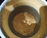 A picture of step 4 of Hydrabadi masala dosa.
