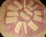 Foto del paso 4 de la receta: Fugazzeta rellena de jamón y queso 🤤