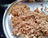 A picture of step 4 of Wheatflour jaggery Laddu.