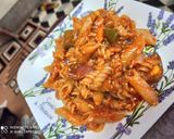 मिक्सड सॉस वेज पास्ता (Mixed Sauce veg Pasta recipe in Hindi) रेसिपी चरण 5 फोटो