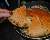 A picture of step 18 of Tahdig.