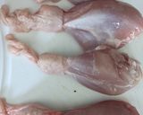 A picture of step 4 of Stuffed chicken drumsticks with giant couscous salad.