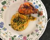 A picture of step 3 of Couscous with Chicken.